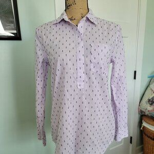 Gap Shirt Top Blouse Size XS Women's Purple